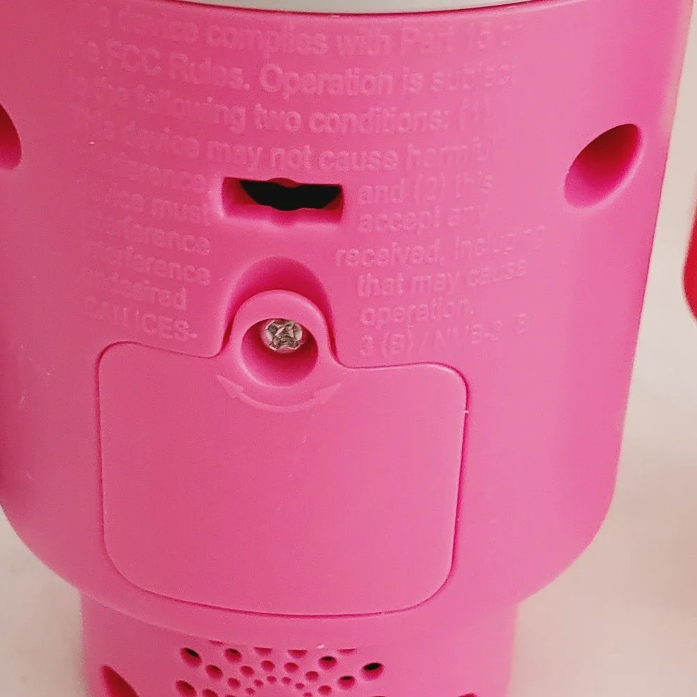 Set of 2 Fisher Price Laugh & Learn Wake Up & Learn Coffee Mug Pink Red Baby Toy